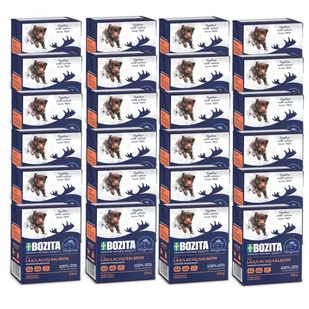 BOZITA Dog: Łosoś w galarecie 24x370g - Mokra karma dla psów - miniaturka - grafika 1