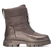 Botki damskie - XTI 144449, Botki damskie, brąz, 39 EU, Mosiądz, 39 EU - miniaturka - grafika 1