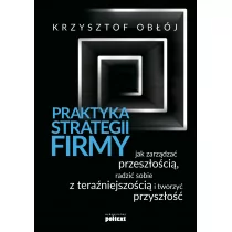 PRAKTYKA STRATEGII FIRMY JAK ZARZĄDZAĆ PRZESZŁOŚCIĄ RADZIĆ SOBIE Z TERAŹNIEJSZOŚCIĄ I TWORZYĆ PRZYSZŁOŚĆ Krzysztof Obłój - Zarządzanie - miniaturka - grafika 1
