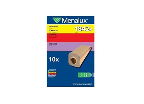 Menalux 1842 P, 10 worków do odkurzacza do Progress, Hoover i Kärcher