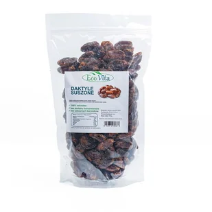 Daktyle suszone 500g EooVita naturalne bez dodatku cukru i siarki - Zdrowa żywność - miniaturka - grafika 1