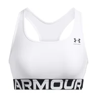 Bielizna sportowa damska - Biustonosz treningowy Under Armour HG Authentics Mid Branded - miniaturka - grafika 1