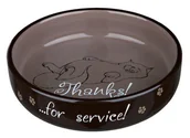 Miski dla kotów - Trixie Trixie Miska ceramiczna dla kotów krótkonosych 0.3l nr kat. 24795 - miniaturka - grafika 1