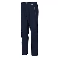 Spodnie męskie - Regatta Spodnie męskie Highton Strch Pants, granatowy, XL/Krótki - miniaturka - grafika 1