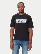 Koszulki męskie - HUGO T-Shirt Nurix 50545128 Czarny Regular Fit - miniaturka - grafika 1