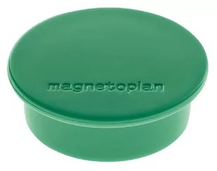 MAGNETOPLAN Magnesy Discofix Color 2.2kg 40x13mm 10szt zielony 1662005 - Magnesy - miniaturka - grafika 1