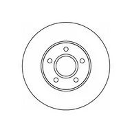 Tarcze hamulcowe - Tarcza hamulcowa MINTEX MDC1637 - miniaturka - grafika 1
