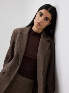 Reserved - Marynarka z wełną - wielobarwny - Moda i Uroda OUTLET - miniaturka - grafika 1