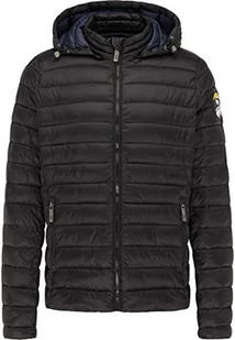 MO Pikowana kurtka męska 14309416, czarny, M - Kurtki męskie - miniaturka - grafika 1