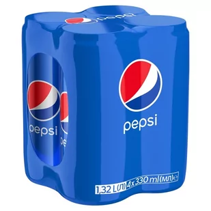 Pepsi Napój gazowany o smaku cola 1,32 l (4 x 330 ml) - Napoje gazowane - miniaturka - grafika 1