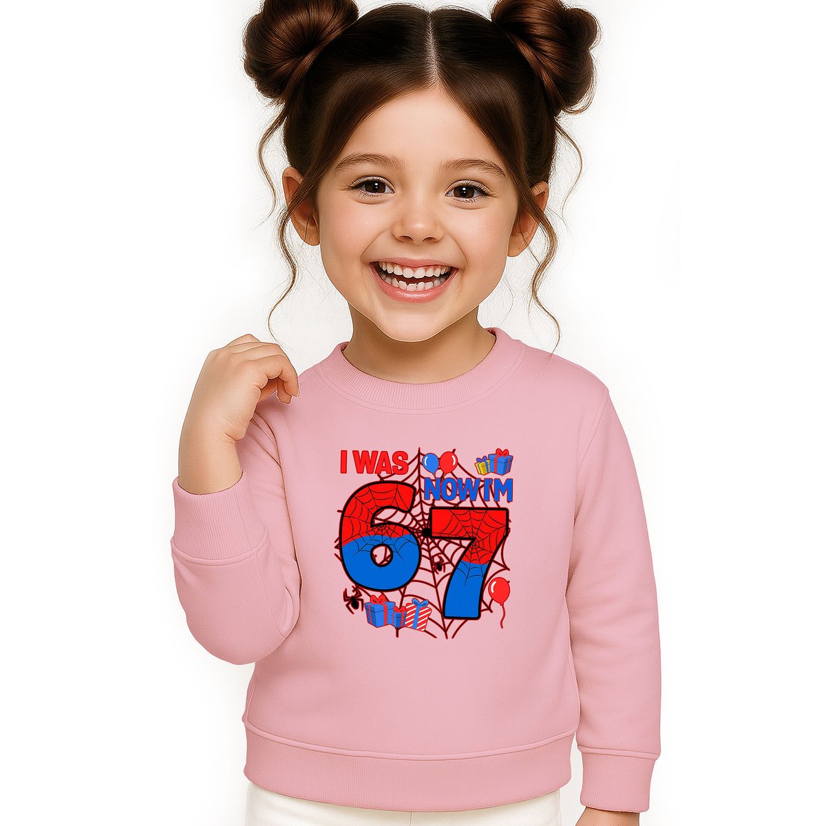 BLUZA DZIECIĘCA 67 SIX SEVEN VIRAL 104 DLA CHŁOPCA DZIEWCZYNKI