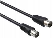 Kable - Kabel antenowy TechniSat IEC 5m Czarny Darmowa dostawa od 89 zł! - miniaturka - grafika 1