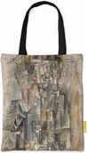 Torby i wózki na zakupy - Torba na ramię Mężczyzna ze skrzypcami Pablo Picasso-ONE SIZE - miniaturka - grafika 1