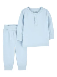 carter's 2-częściowy zestaw w kolorze błękitnym - Kaftaniki dla niemowląt - miniaturka - grafika 1