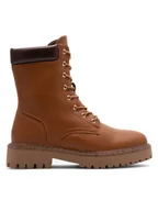 Botki damskie - Jenny Fairy Botki ELISA WS5896-17 Brązowy - miniaturka - grafika 1