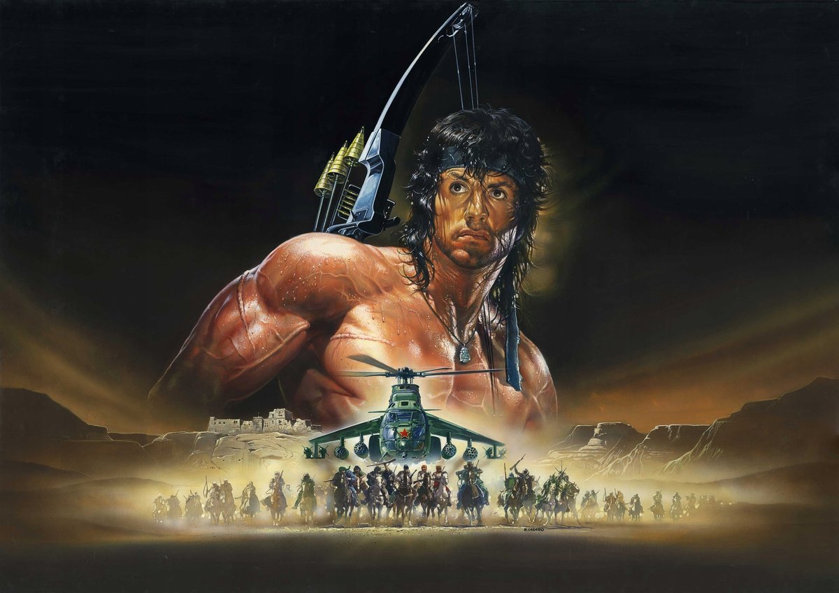 PODKŁADKA POD MYSZ Nadruk 22x18 cm RAMBO - Sylvester Stallone Tekst Prezent