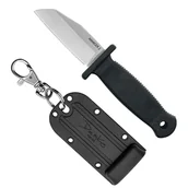 Noże - Nóż Demko Armiger 2 Shark Foot Black Thermal Plastic Rubber, Satin 4034SS by Andrew Demko (ARM2-4034SS-SF) - miniaturka - grafika 1