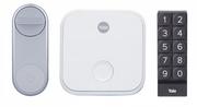 Systemy inteligentnych domów - Yale Linus® Smart Lock (Srebrny) + Bridge + Klawiatura - miniaturka - grafika 1