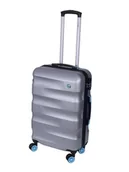 Walizki - Średnia walizka DIELLE 150 Srebrna - miniaturka - grafika 1