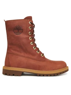 Timberland Trzewiki Premium 8-Inch Waterproof TB0A43MXEM41 Brązowy - Botki damskie - miniaturka - grafika 1