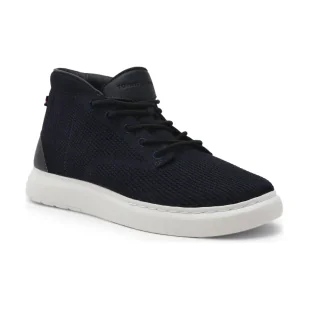 Tommy Hilfiger Sneakersy HILFIGER KNIT HYBRID BOOT z dodatkiem skóry - Moda i Uroda OUTLET - miniaturka - grafika 1