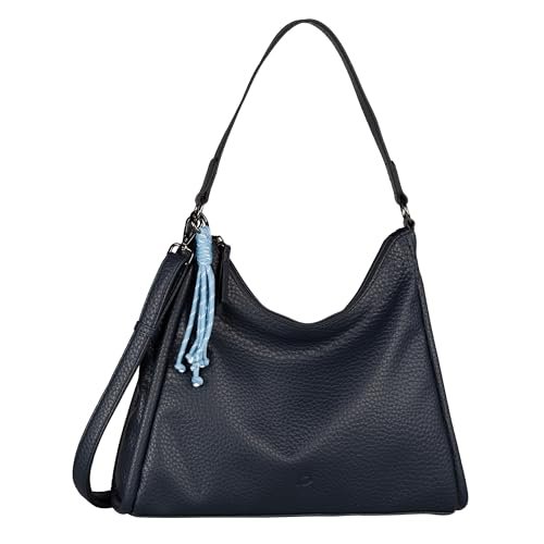 TOM TAILOR Denim Finna Hobo Bag damska torba na ramię, średnia, niebieski, Mittelgroß