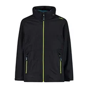 Kurtki i płaszcze dla chłopców - CMP - Kid Jacket Fix Hood Detachble Inn.Jacket, Boy, Antracite-Deep Lake, 164 - miniaturka - grafika 1