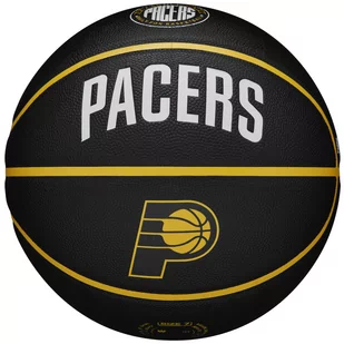 Wilson NBA Team City Collector Indiana Pacers Ball WZ4016412ID, unisex, piłki do koszykówki, Czarne - Koszykówka - miniaturka - grafika 1