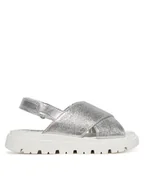 Buty dla dziewczynek - Primigi Sandały 7938711 S Srebrny - miniaturka - grafika 1