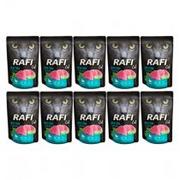 Mokra karma dla kotów - Rafi Sterilised Karma mokra dla kotów z tuńczykiem Zestaw 10 x 100 g - miniaturka - grafika 1