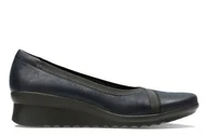 Półbuty damskie - Caddell Dash [navy synthetic] - rozmiar 41.5 - miniaturka - grafika 1
