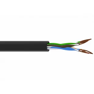 Kabel internetowy UTPw kat.5e 4x2x0,5, skrętka nieekranowana, ziemny (wypełnienie żelem), szpula bezzwrotna 500m - Kable miedziane - miniaturka - grafika 1