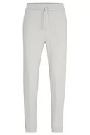 Spodnie męskie - BOSS Spodnie męskie Sestart Jersey, Light/Pastel Grey57, XS - miniaturka - grafika 1