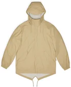 Kurtki i kamizelki sportowe damskie - Rains płaszcz przeciwdeszczowy unisex FISHTAIL JACKET W3 18010 24 SAND XS - miniaturka - grafika 1
