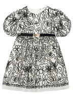 Sukienki i spódniczki dla dziewczynek - Abel & Lula Sukienka elegancka 5524 Écru Regular Fit - miniaturka - grafika 1