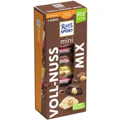 Bombonierki i czekoladki - RITTER SPORT Voll-nuss Mix mini czekoladki 7 sztuk 116g - miniaturka - grafika 1