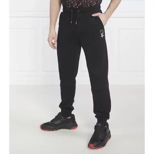 Karl Lagerfeld Spodnie dresowe | Regular Fit - Dresy męskie - miniaturka - grafika 1