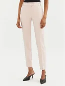 Spodnie damskie - Rinascimento Spodnie materiałowe CFC0122741003 Różowy Regular Fit - miniaturka - grafika 1