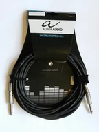 Akcesoria do nagłośnienia - Alpha Audio Alpha audio 190010 Basic Line instrument przewód o długości 9 m, jack mono) 190010 - miniaturka - grafika 1