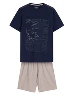 Piżamy męskie - Piżama Surf - miniaturka - grafika 1