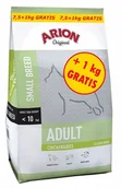 Sucha karma dla psów - ARION Original Chicken and Rice Adult Small 7.5kg + 1kg GRATIS! - miniaturka - grafika 1