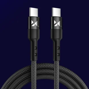 Wozinsky kabel przewód USB Typ C - USB Typ C Power Delivery 18W 2m czarny (WUC-PD-CC2B) - Kable USB - miniaturka - grafika 16