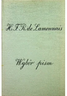 Lamennais Wybór pism - Poezja - miniaturka - grafika 1