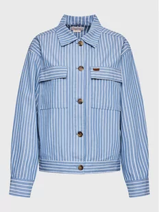 Brixton Kurtka przejściowa Stark 03379 Niebieski Oversize - Kurtki damskie - miniaturka - grafika 1