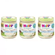 Desery dla dzieci - Hipp Domowe Pyszności Ryż mleczny z jabłkami po 9. miesiącu zestaw 3 x 200 g Bio - miniaturka - grafika 1