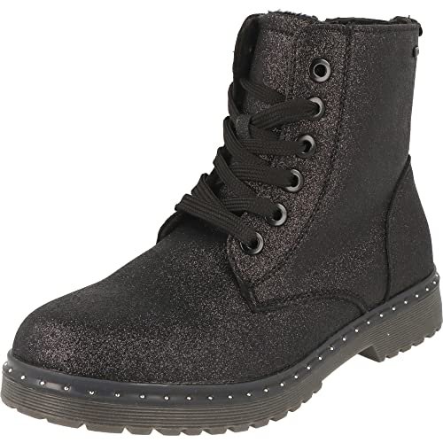 TOM TAILOR Damskie sztyblety 7971004, czarny - Czarny Black 00001-36 EU