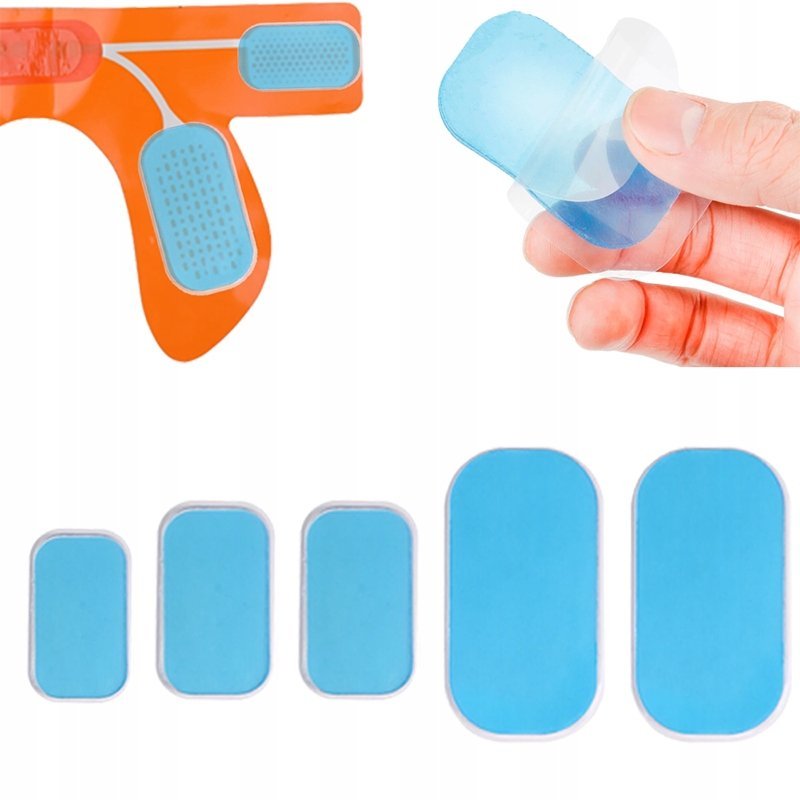 Nakładki Żelowe Klejące Ems Do Elektrostymulatora Masażer Żel Pady 5 Sztuk