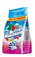 Środki do prania - Der Waschkonig C.G. Proszek do prania Color 6,5 kg folia - miniaturka - grafika 1