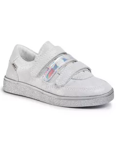 Buty dla dziewczynek - Bartek Sneakersy 75651/1R1 Biały - grafika 1