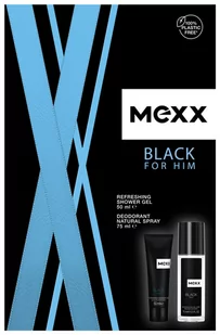 Mexx, Black for Him, Zestaw perfum, 2 szt. - Zestawy perfum unisex - miniaturka - grafika 1